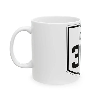 OH-386 1927 (Ohio) (Road Sign) White Coffee Mug - Go Mug Yourself
