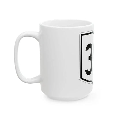 OH-387 1960 (Ohio) (Road Sign) White Coffee Mug - Go Mug Yourself
