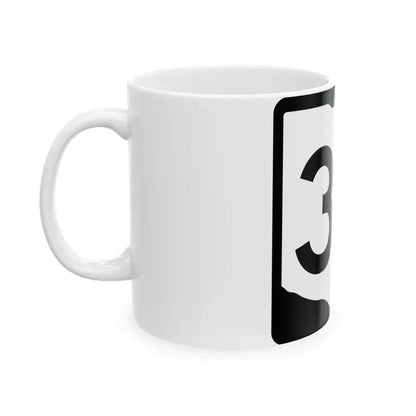 OH-39 (Ohio) (Road Sign) White Coffee Mug - Go Mug Yourself