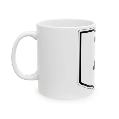 OH-4 1948 (Ohio) (Road Sign) White Coffee Mug - Go Mug Yourself