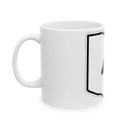 OH-4 1960 (Ohio) (Road Sign) White Coffee Mug - Go Mug Yourself
