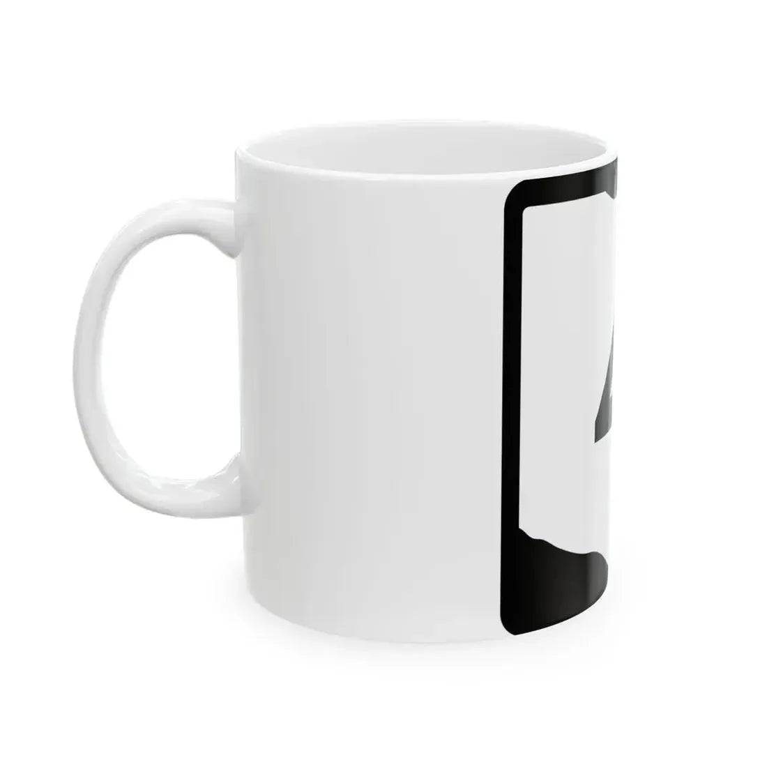 OH-4 (Ohio) (Road Sign) White Coffee Mug - Go Mug Yourself