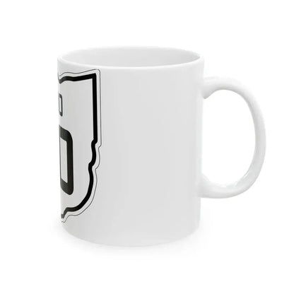 OH-40 1927 (Ohio) (Road Sign) White Coffee Mug - Go Mug Yourself