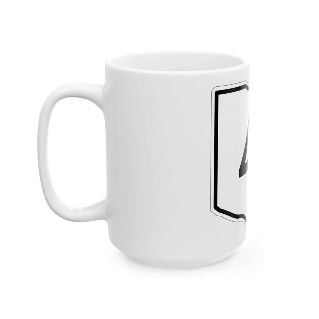 OH-41 1960 (Ohio) (Road Sign) White Coffee Mug - Go Mug Yourself