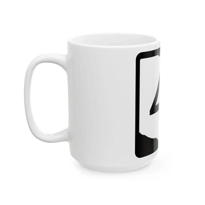 OH-41 (Ohio) (Road Sign) White Coffee Mug - Go Mug Yourself