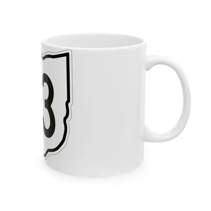 OH-43 1960 (Ohio) (Road Sign) White Coffee Mug - Go Mug Yourself