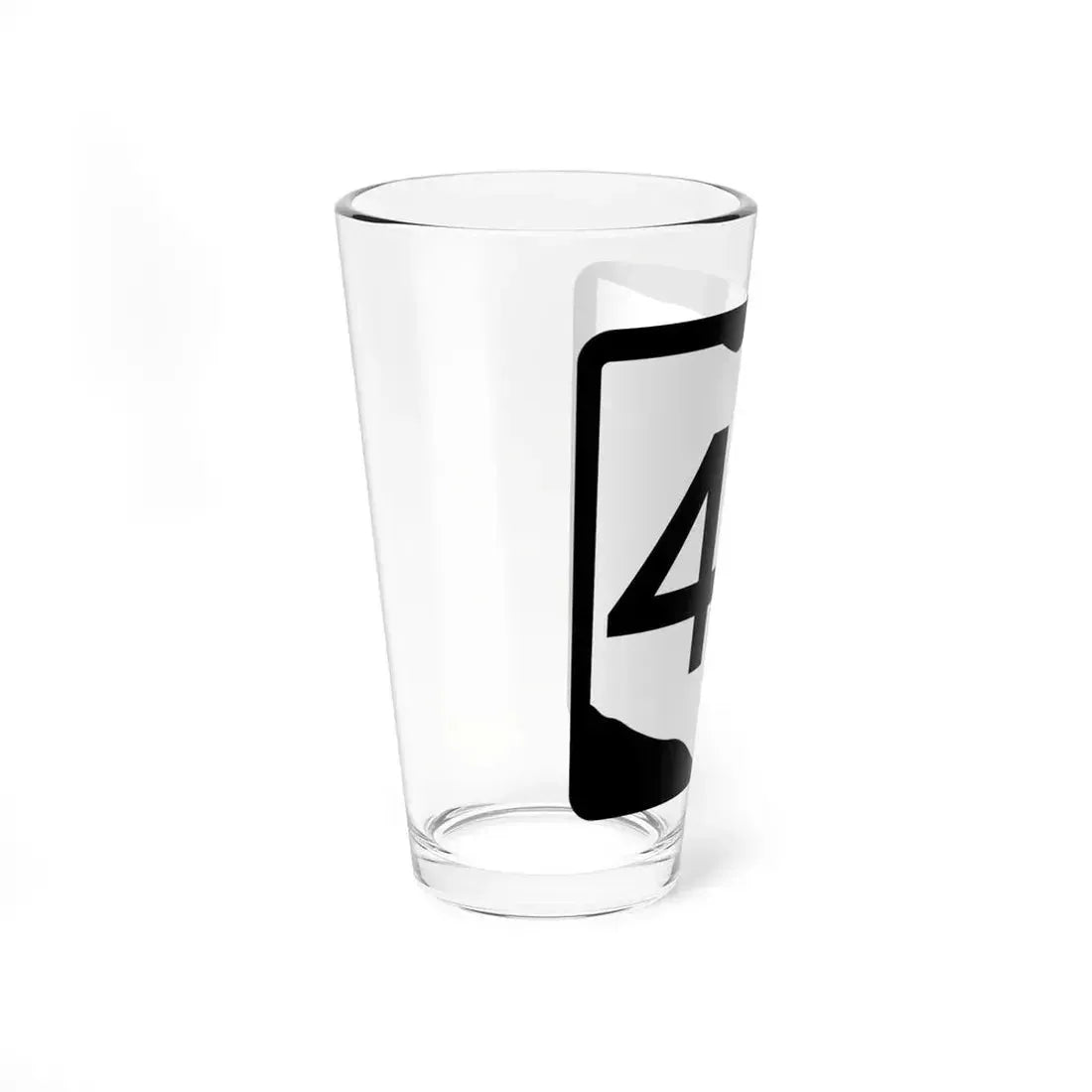 OH-43 (Ohio) (Road Sign) Pint Glass 16oz - Go Mug Yourself