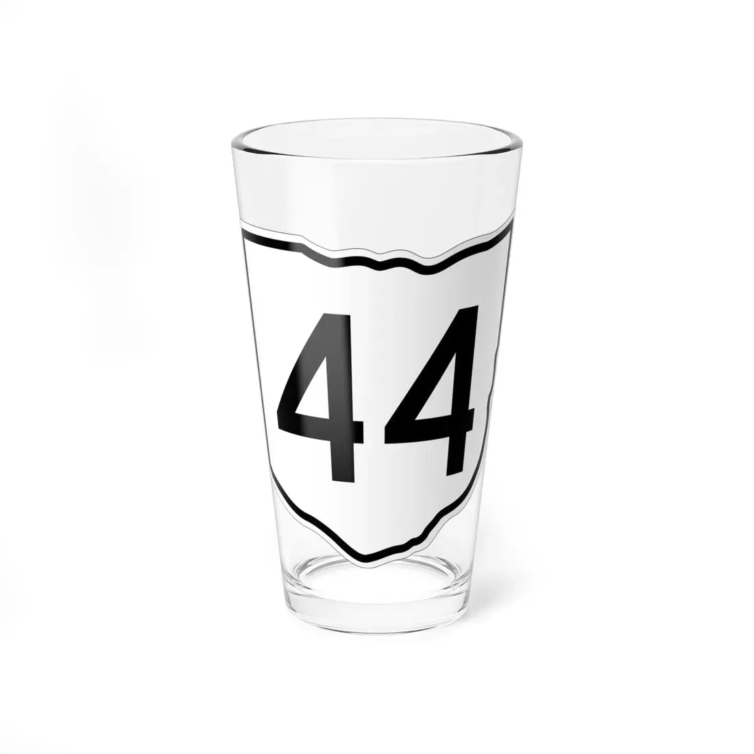 OH-44 1960 (Ohio) (Road Sign) Pint Glass 16oz 16oz - Go Mug Yourself