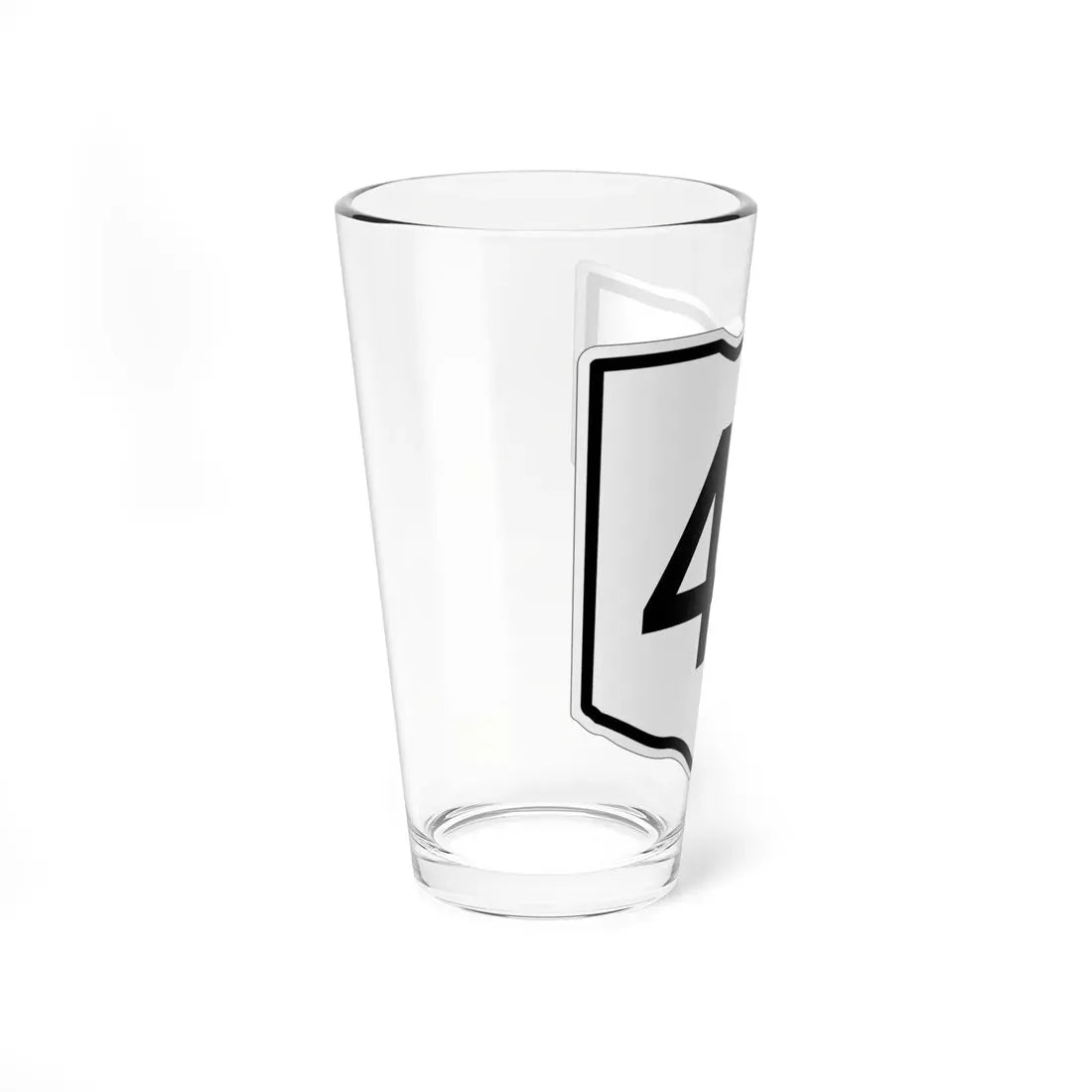 OH-44 1960 (Ohio) (Road Sign) Pint Glass 16oz - Go Mug Yourself