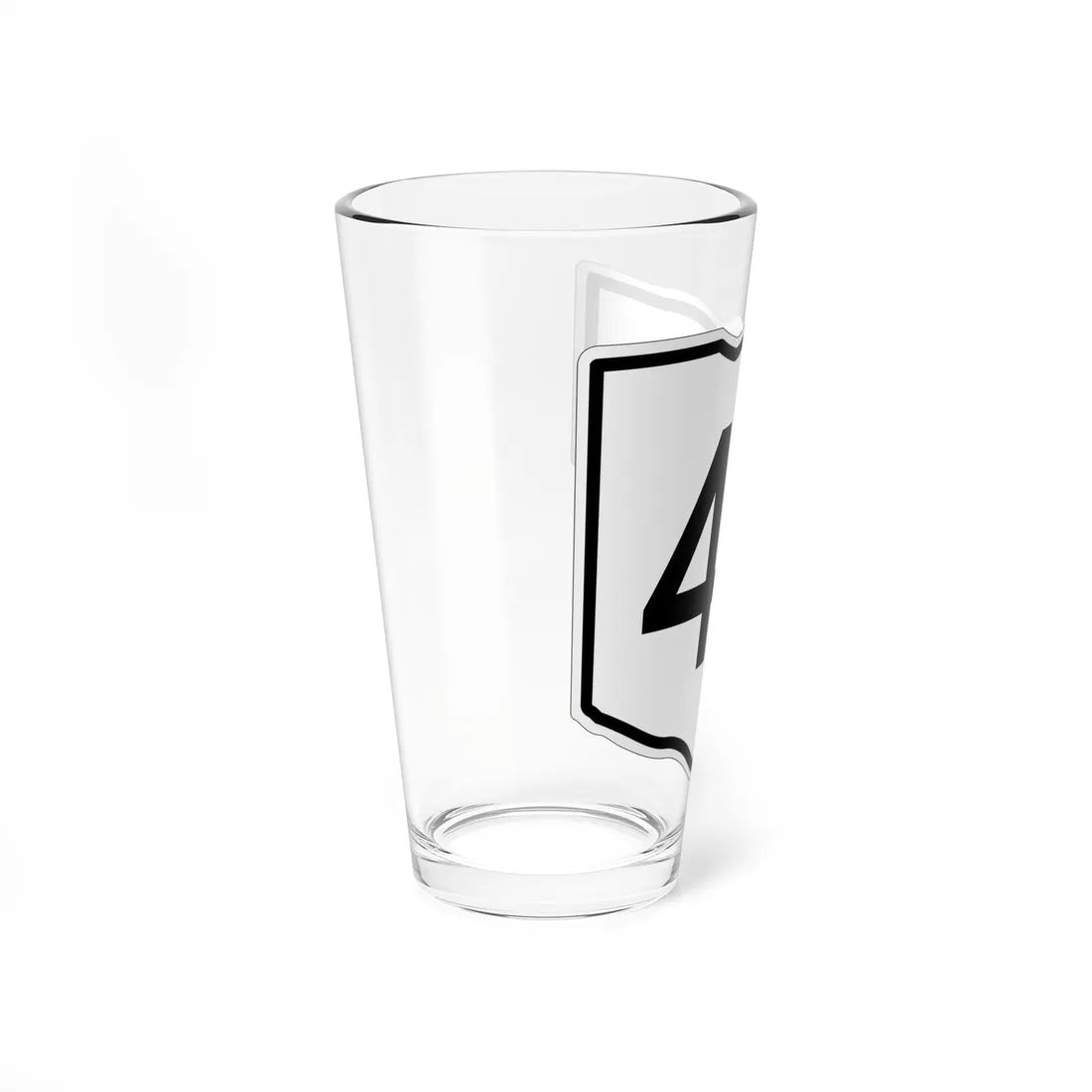 OH-44 1960 (Ohio) (Road Sign) Pint Glss 16oz - Go Mug Yourself