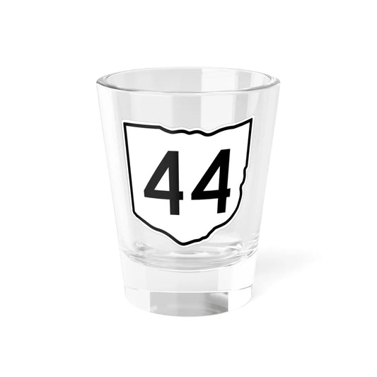 OH-44 1960 (Ohio) (Road Sign) Shot Glass 1.5oz 1.5oz - Go Mug Yourself