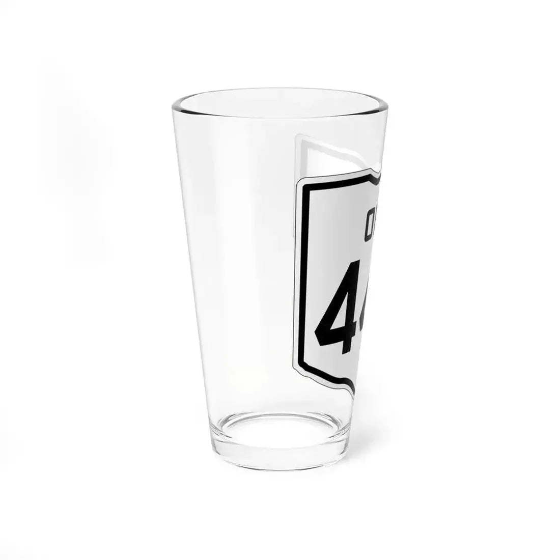 OH-440 1927 (Ohio) (Road Sign) Pint Glass 16oz - Go Mug Yourself