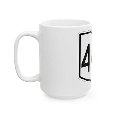 OH-440 1960 (Ohio) (Road Sign) White Coffee Mug - Go Mug Yourself
