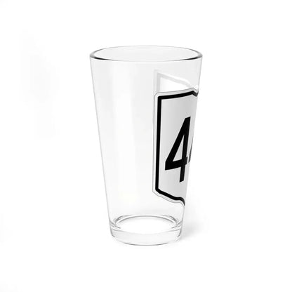 OH-444 1960 (Ohio) (Road Sign) Pint Glass 16oz - Go Mug Yourself