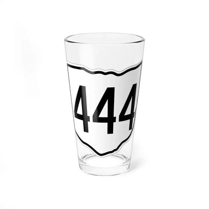 OH-444 1960 (Ohio) (Road Sign) Pint Glss 16oz 16oz - Go Mug Yourself