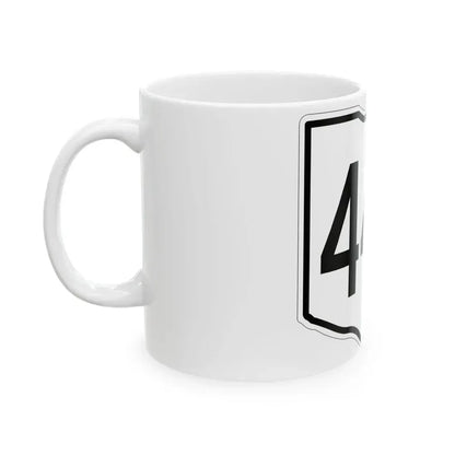 OH-444 1960 (Ohio) (Road Sign) White Coffee Mug - Go Mug Yourself