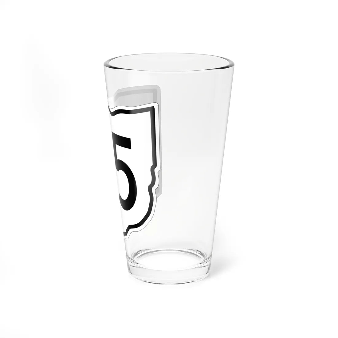 OH-45 1960 (Ohio) (Road Sign) Pint Glss 16oz - Go Mug Yourself