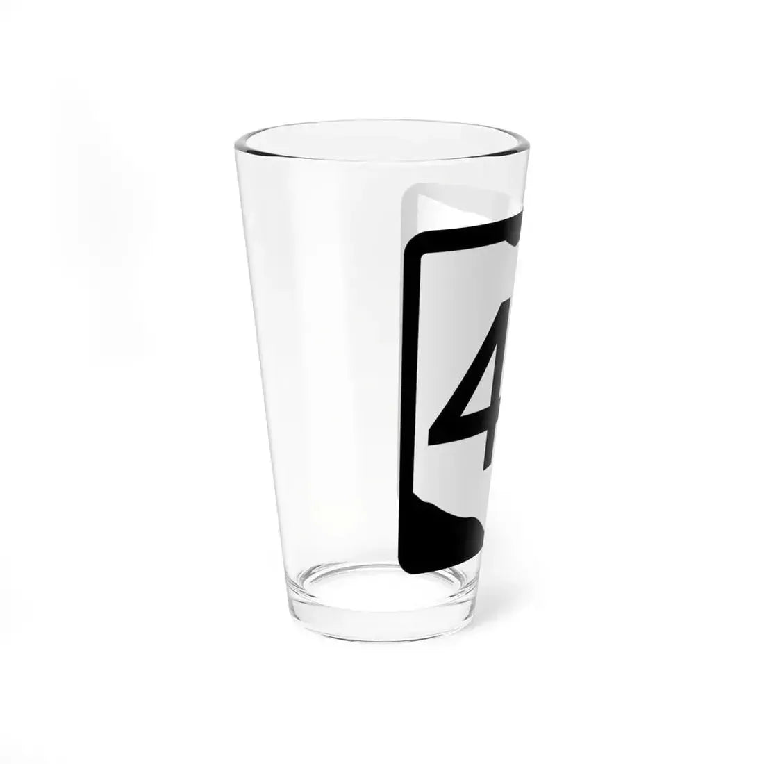 OH-47 (Ohio) (Road Sign) Pint Glass 16oz - Go Mug Yourself