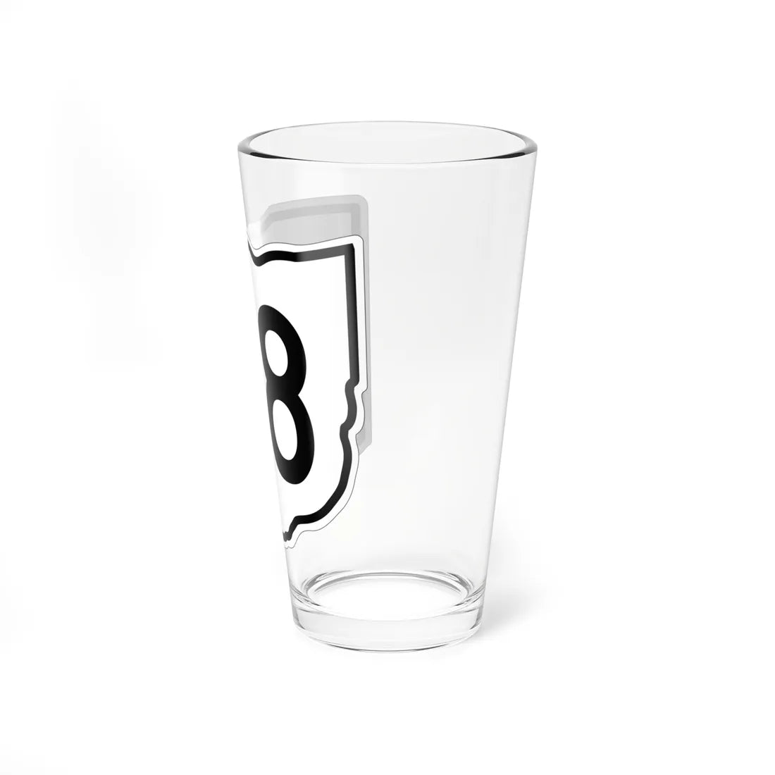 OH-48 1960 (Ohio) (Road Sign) Pint Glss 16oz - Go Mug Yourself