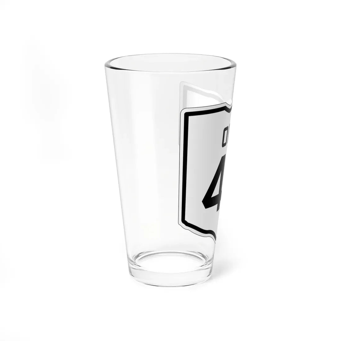OH-49 1927 (Ohio) (Road Sign) Pint Glass 16oz - Go Mug Yourself