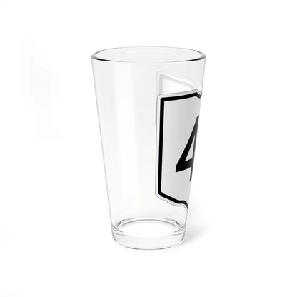 OH-49 1960 (Ohio) (Road Sign) Pint Glss 16oz - Go Mug Yourself