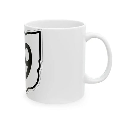 OH-49 1960 (Ohio) (Road Sign) White Coffee Mug - Go Mug Yourself