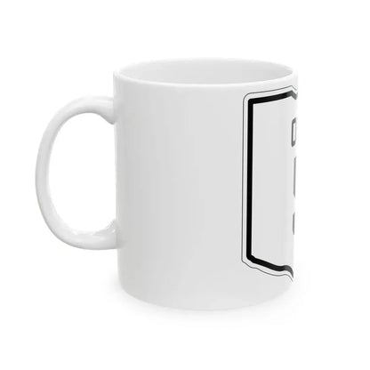 OH-5 1927 (Ohio) (Road Sign) White Coffee Mug - Go Mug Yourself