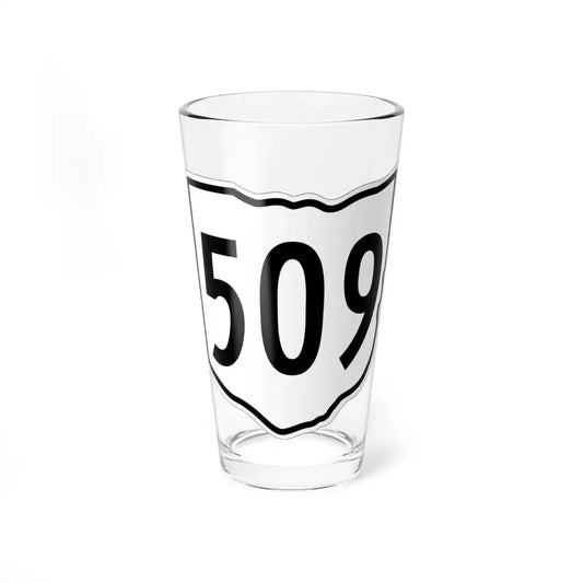 OH-509 1960 (Ohio) (Road Sign) Pint Glss 16oz 16oz - Go Mug Yourself