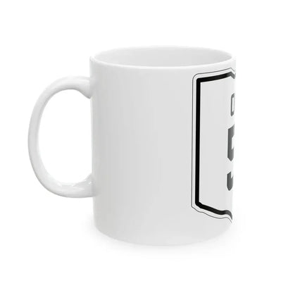 OH-51 1927 (Ohio) (Road Sign) White Coffee Mug - Go Mug Yourself