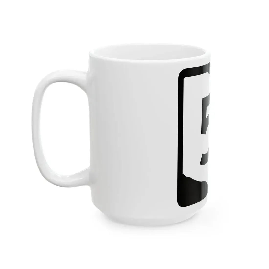 OH-51 (Ohio) (Road Sign) White Coffee Mug - Go Mug Yourself
