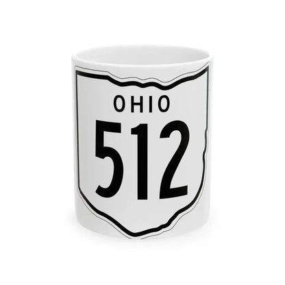 OH-512 1948 (Ohio) (Road Sign) White Coffee Mug 11oz - Go Mug Yourself