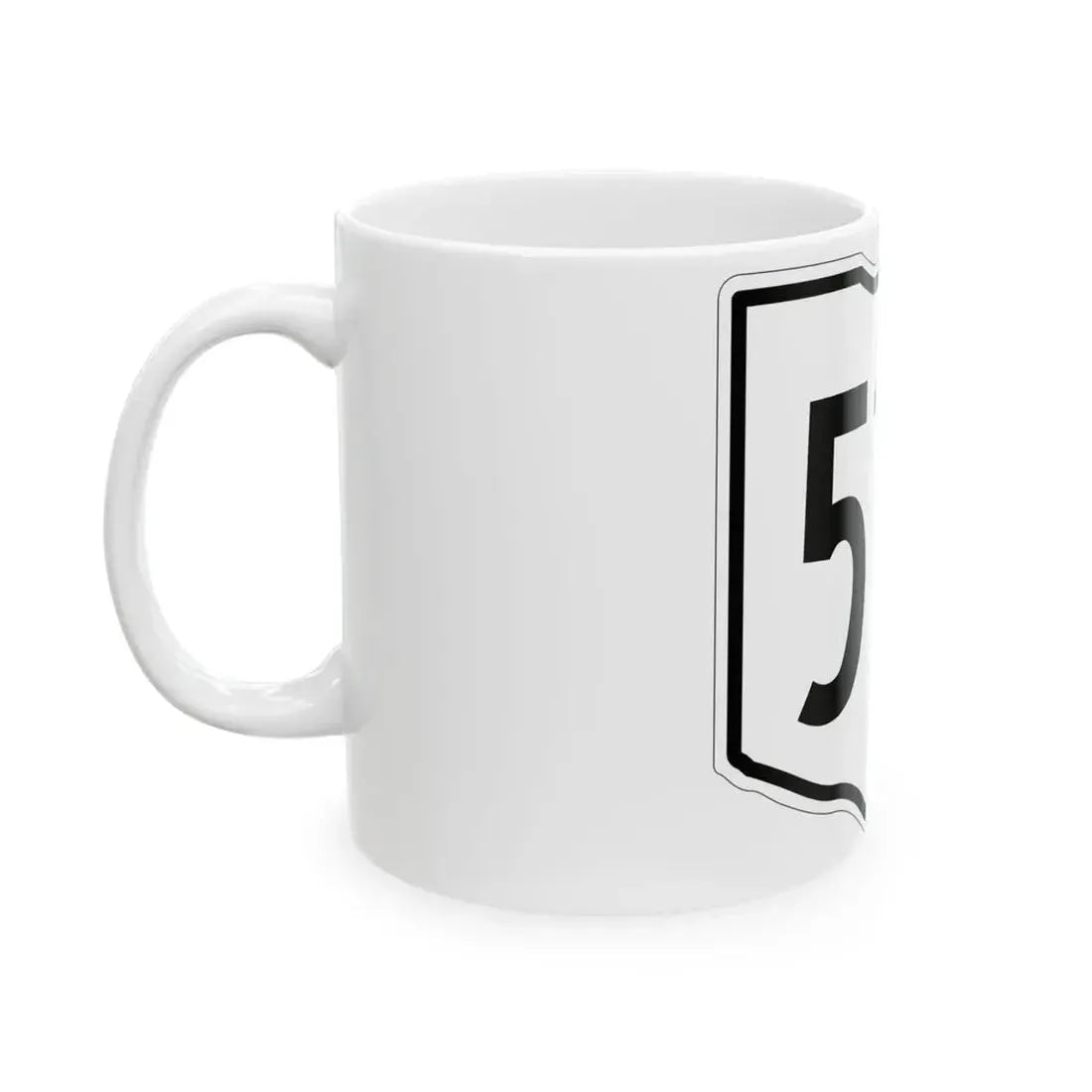 OH-514 1960 (Ohio) (Road Sign) White Coffee Mug - Go Mug Yourself
