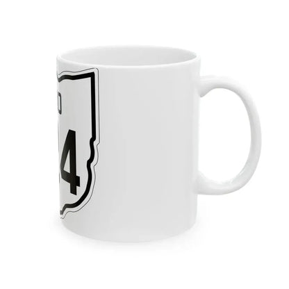 OH-524 1927 (Ohio) (Road Sign) White Coffee Mug - Go Mug Yourself