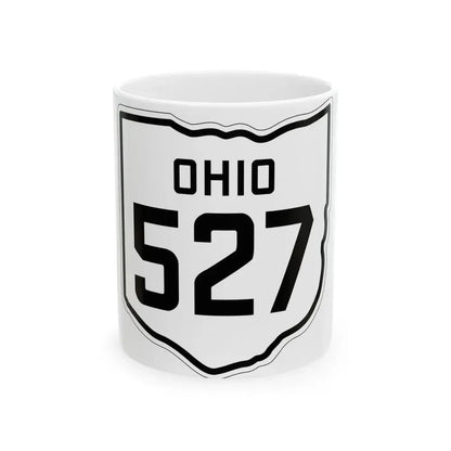OH-527 1927 (Ohio) (Road Sign) White Coffee Mug 11oz - Go Mug Yourself