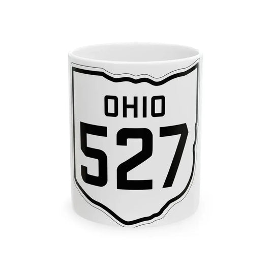 OH-527 1927 (Ohio) (Road Sign) White Coffee Mug 11oz - Go Mug Yourself