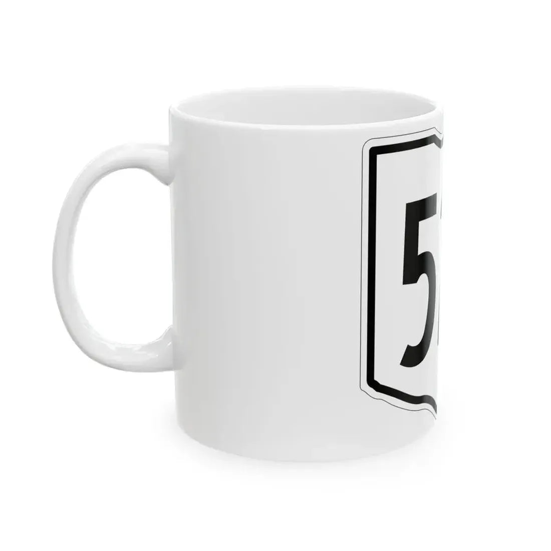 OH-528 1960 (Ohio) (Road Sign) White Coffee Mug - Go Mug Yourself