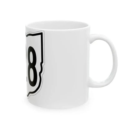 OH-528 1960 (Ohio) (Road Sign) White Coffee Mug - Go Mug Yourself