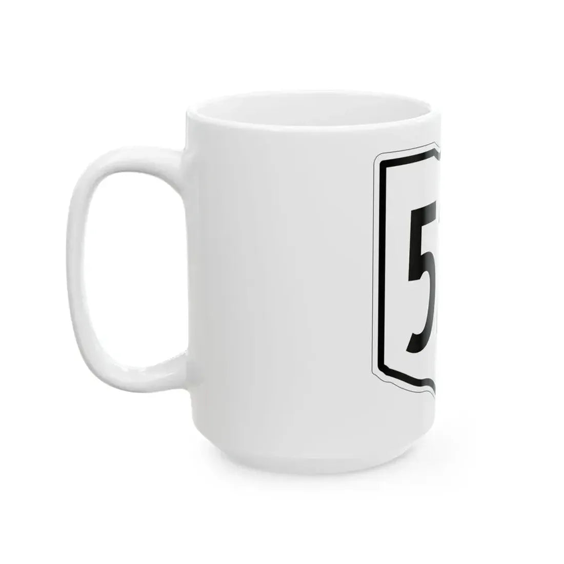 OH-528 1960 (Ohio) (Road Sign) White Coffee Mug - Go Mug Yourself