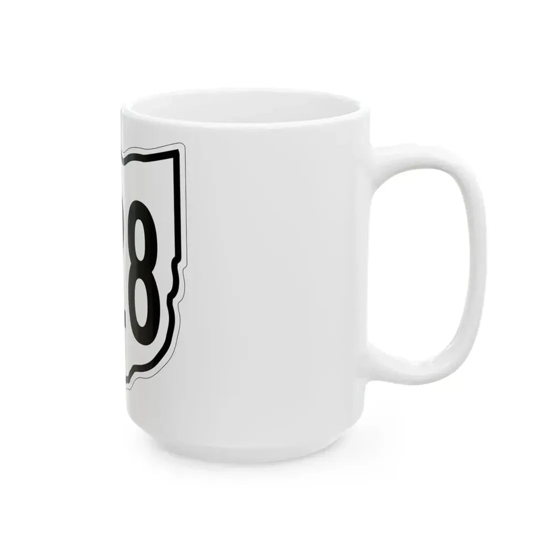 OH-528 1960 (Ohio) (Road Sign) White Coffee Mug - Go Mug Yourself