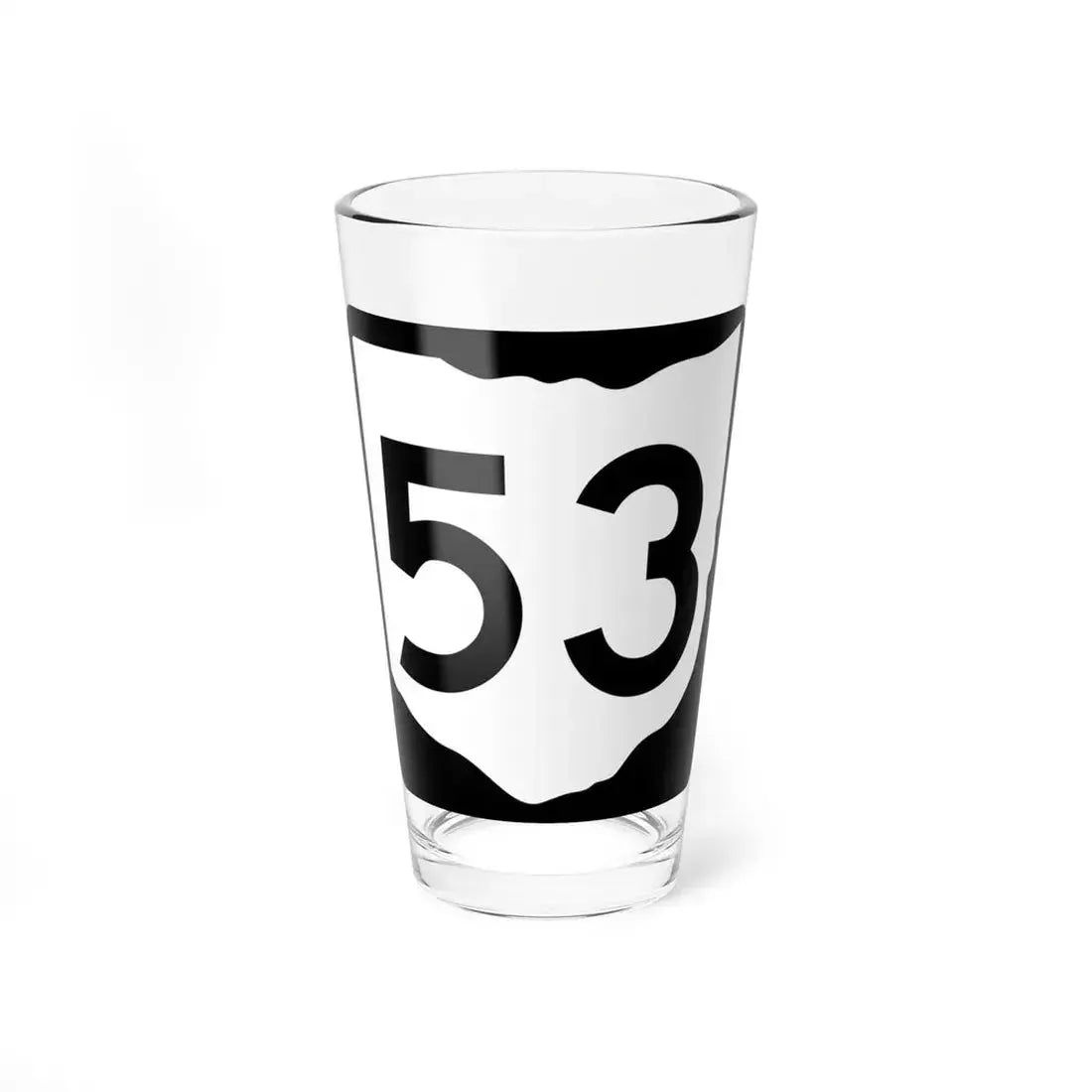 OH-53 (Ohio) (Road Sign) Pint Glass 16oz 16oz - Go Mug Yourself