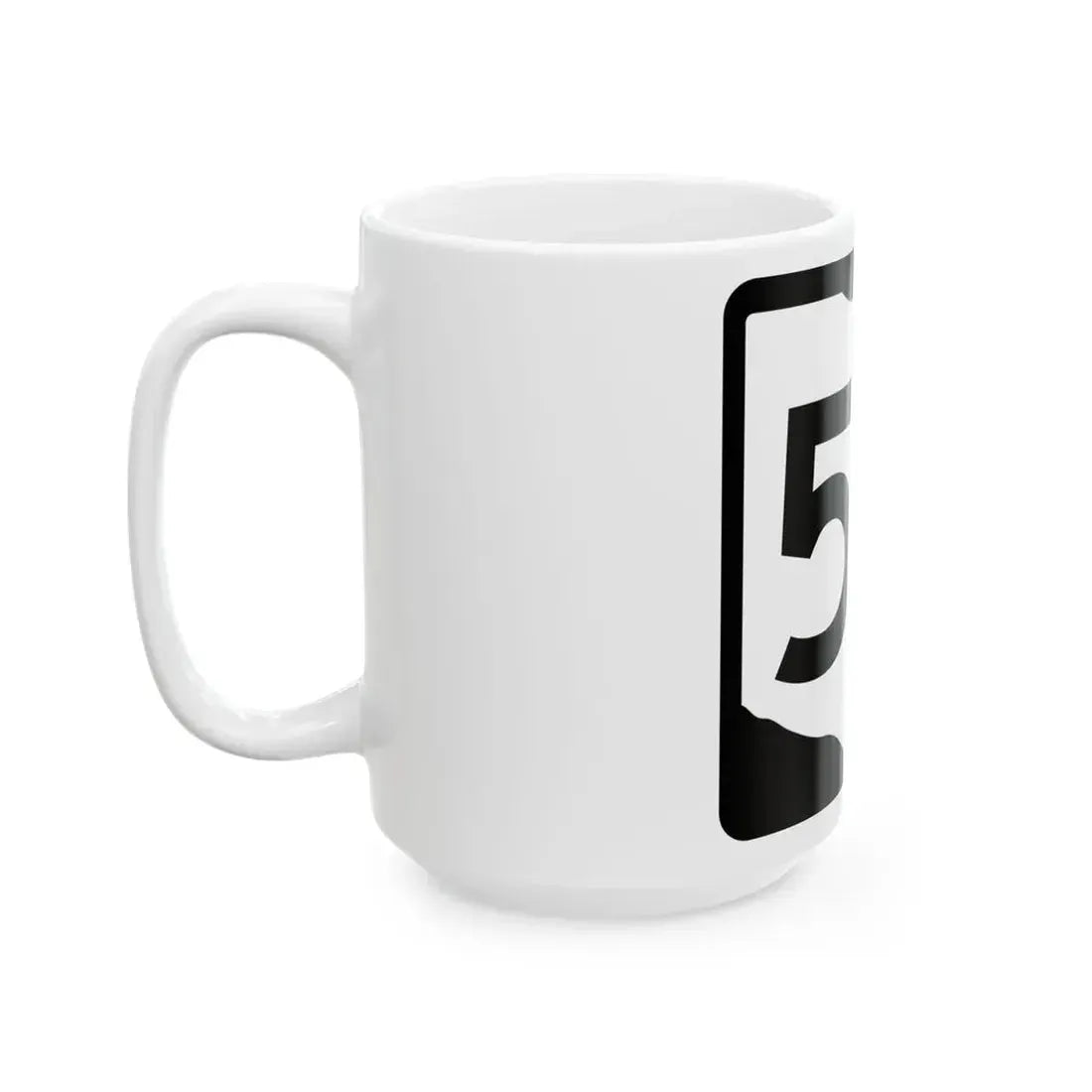 OH-53 (Ohio) (Road Sign) White Coffee Mug - Go Mug Yourself