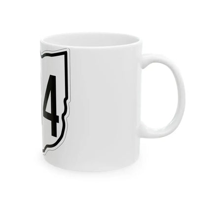 OH-534 1960 (Ohio) (Road Sign) White Coffee Mug - Go Mug Yourself