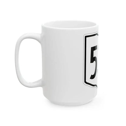 OH-534 1960 (Ohio) (Road Sign) White Coffee Mug - Go Mug Yourself