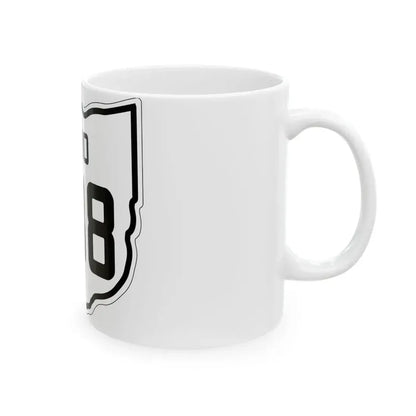 OH-538 1927 (Ohio) (Road Sign) White Coffee Mug - Go Mug Yourself