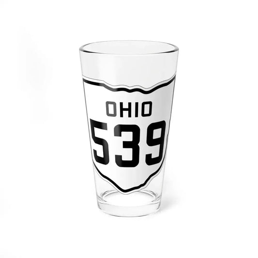 OH-539 1927 (Ohio) (Road Sign) Pint Glss 16oz 16oz - Go Mug Yourself