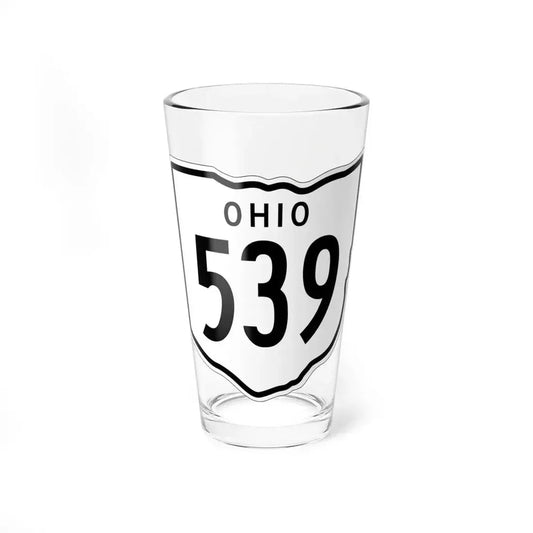 OH-539 1948 (Ohio) (Road Sign) Pint Glass 16oz 16oz - Go Mug Yourself