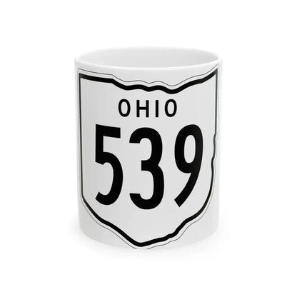 OH-539 1948 (Ohio) (Road Sign) White Coffee Mug 11oz - Go Mug Yourself