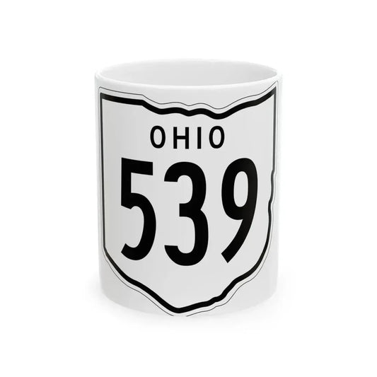 OH-539 1948 (Ohio) (Road Sign) White Coffee Mug 11oz - Go Mug Yourself