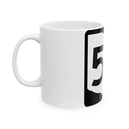 OH-54 (Ohio) (Road Sign) White Coffee Mug - Go Mug Yourself