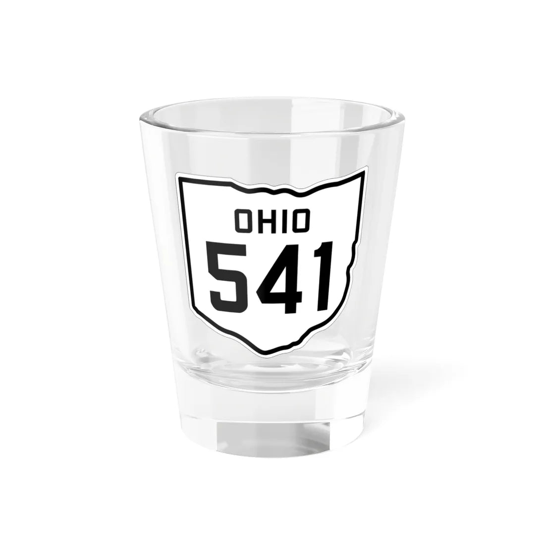 OH-541 1927 (Ohio) (Road Sign) Shot Glass 1.5oz 1.5oz - Go Mug Yourself